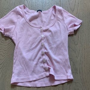 light pink brandy zelly top